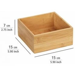 WENKO Plateau Rangement Salle De Bain Bambou Terra M, Accessoires De Rangement Salle De Bain Bambou, 15x4,5x10 Cm, Marron 10 WENKO Plateau Rangement Salle De Bain Bambou Terra M, Accessoires De Rangement Salle De Bain Bambou, 15x4,5x10 Cm, Marron -WENKO Soldes 15892827 4