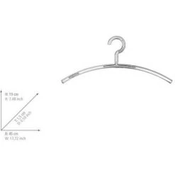 WENKO Cintre Plastique Mir Transparent -WENKO Soldes 16526081 3