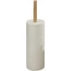 WENKO Brosse WC Vico, Design Fermé Avec Manche En Bambou, Brosse WC Blanche, Polyrésine - Bambou, Ø 10x40 Cm, Gris - Marron 2 WENKO Brosse WC Vico, Design Fermé Avec Manche En Bambou, Brosse WC Blanche, Polyrésine - Bambou, Ø 10x40 Cm, Gris - Marron -WENKO Soldes 16526099 1