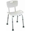 WENKO Tabouret De Douche Secura, Chaise De Douche Avec Pieds Antidérapants En Caoutchouc, Hauteur Ajustable, Charge Jusqu'à 130 Kg, Plastique-aluminium, 49x68,5-85,5x54 Cm, Chromé-blanc 1 WENKO Tabouret De Douche Secura, Chaise De Douche Avec Pieds Antidérapants En Caoutchouc, Hauteur Ajustable, Charge Jusqu'à 130 Kg, Plastique-aluminium, 49x68,5-85,5x54 Cm, Chromé-blanc -WENKO Soldes 16526178 1