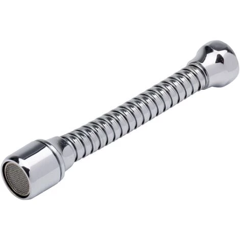 WENKO Aérateur Robinet, Rallonge Robinet Cuisine, Accessoire De Robinetterie, Joint Et Filetage Extérieur Fournis, M22 X 130 Mm, Brillant 3 WENKO Aérateur Robinet, Rallonge Robinet Cuisine, Accessoire De Robinetterie, Joint Et Filetage Extérieur Fournis, M22 X 130 Mm, Brillant