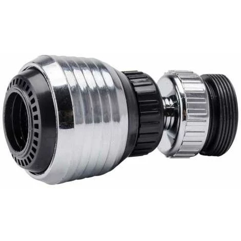 WENKO Aérateur Robinet Orientable, Rallonge Robinet Cuisine, Accessoire De Robinetterie, S'adapte Sur Les Robinets De Taille Standard, Chromé 3 WENKO Aérateur Robinet Orientable, Rallonge Robinet Cuisine, Accessoire De Robinetterie, S'adapte Sur Les Robinets De Taille Standard, Chromé