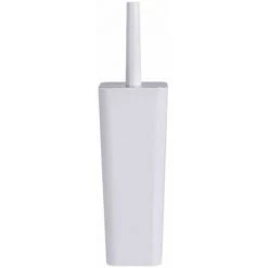 WENKO Brosse WC Candy, Design Fermé, Brosse WC Noire, Plastique Sans BPA, 10x38,5x10 Cm, Blanc -WENKO Soldes 16526236 2