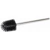 WENKO Brosse Wc Silicone De Rechange, Tête Brosse WC Noire Avec Manche Acier Inox, Silicone, Ø 8x35 Cm, Noir - Chromé 2 WENKO Brosse Wc Silicone De Rechange, Tête Brosse WC Noire Avec Manche Acier Inox, Silicone, Ø 8x35 Cm, Noir - Chromé -WENKO Soldes 16526393 1