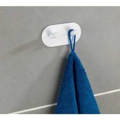 WENKO Crochet Mural Duo Blanc Mat 9 WENKO Crochet Mural Duo Blanc Mat -WENKO Soldes 16526431 4