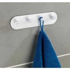 WENKO Réglette De 4 Crochets Quadro Blanc Mat -WENKO Soldes 16526433 4