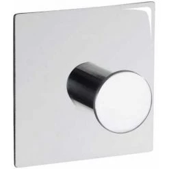 WENKO Crochet Mural Accadia Inox Brillant