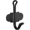 WENKO Crochet Porte Manteau Nostalgie, Patère Porte Manteau, Design Vintage, Fixation Adhésive, Acier, 6x8,5x5 Cm, Noir Mat 2 WENKO Crochet Porte Manteau Nostalgie, Patère Porte Manteau, Design Vintage, Fixation Adhésive, Acier, 6x8,5x5 Cm, Noir Mat -WENKO Soldes 16526461 1