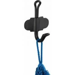 WENKO Crochet Porte Manteau Nostalgie, Patère Porte Manteau, Design Vintage, Fixation Adhésive, Acier, 6x8,5x5 Cm, Noir Mat -WENKO Soldes 16526461 3