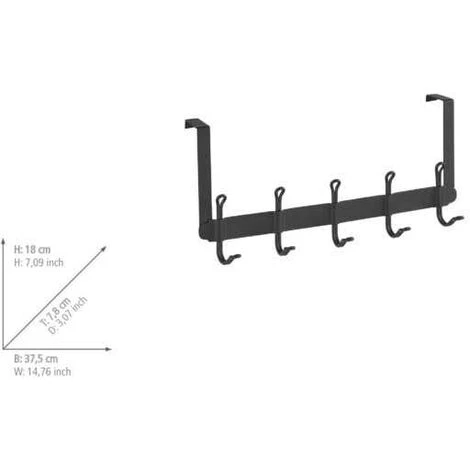 WENKO Patère De Porte à Crochets Nostalgie 6 WENKO Patère De Porte à Crochets Nostalgie – Image 4