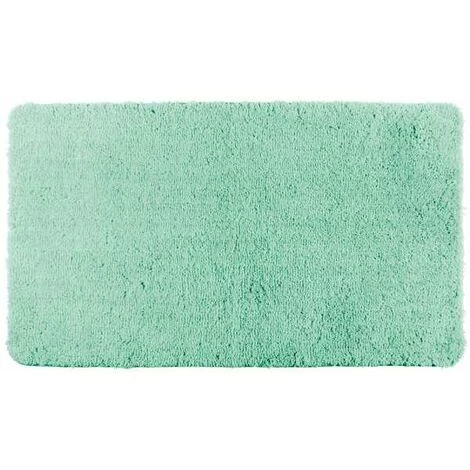 WENKO Tapis De Bain Belize, Tapis Salle De Bain, épais Et Confortable, Polyester Microfibre, 60x90 Cm, Turquoise 3 WENKO Tapis De Bain Belize, Tapis Salle De Bain, épais Et Confortable, Polyester Microfibre, 60x90 Cm, Turquoise