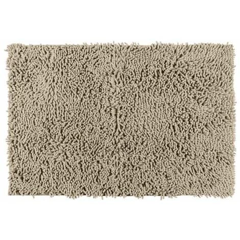 WENKO Tapis De Bain Chenille, Tapis Salle De Bain, 30 Mm D'épaisseur, Polyester, 50x80 Cm, Sable 3 WENKO Tapis De Bain Chenille, Tapis Salle De Bain, 30 Mm D'épaisseur, Polyester, 50x80 Cm, Sable