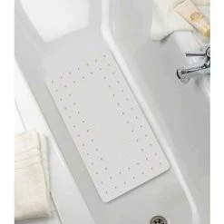 WENKO Tapis De Baignoire Mirasol, Tapis De Bain Antidérapant, Caoutchouc, 69x39 Cm, Blanc 7 WENKO Tapis De Baignoire Mirasol, Tapis De Bain Antidérapant, Caoutchouc, 69x39 Cm, Blanc -WENKO Soldes 16526793 2