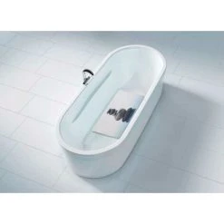 WENKO Tapis De Baignoire Meditation, Tapis De Bain Antidérapant, Plastique, 70x40 Cm, Multicolore -WENKO Soldes 16526809 4