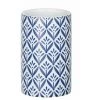 WENKO Porte Brosse à Dent Lorca, Gobelet Salle De Bain, Céramique Avec Impression, Ø 6,5x11 Cm, Bleu - Blanc 1 WENKO Porte Brosse à Dent Lorca, Gobelet Salle De Bain, Céramique Avec Impression, Ø 6,5x11 Cm, Bleu - Blanc -WENKO Soldes 16526865 1