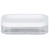WENKO Porte Savon Blanc, Porte Savon Oria, Plastique Sans BPA, 7,5x3x7,5 Cm, Blanc -WENKO Soldes 16526885 1