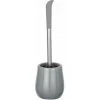 WENKO Porte Brosse WC Sydney, Brosse WC Silicone Noire, Céramique "soft Touch", Ø 12,5x39,5 Cm, Gris Brillant 2 WENKO Porte Brosse WC Sydney, Brosse WC Silicone Noire, Céramique "soft Touch", Ø 12,5x39,5 Cm, Gris Brillant -WENKO Soldes 16526937 1