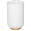 WENKO Support Brosse à Dent Posa, Gobelet Salle De Bain Bambou, Porte Brosse à Dent, Plastique - Bambou, Ø 7x11 Cm, Blanc - Marron 2 WENKO Support Brosse à Dent Posa, Gobelet Salle De Bain Bambou, Porte Brosse à Dent, Plastique - Bambou, Ø 7x11 Cm, Blanc - Marron -WENKO Soldes 16527046 1