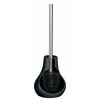 WENKO Brosse WC Silicone Drop Neo, Brosse WC Noire, Céramique, 14x40x13,5 Cm, Noir 1 WENKO Brosse WC Silicone Drop Neo, Brosse WC Noire, Céramique, 14x40x13,5 Cm, Noir -WENKO Soldes 16527077 1