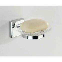 WENKO Porte Savon Mural Laceno, Power-Loc®fixation Sans Perçage, Plastique, 13x5,6x14 Cm, Chromé 10 WENKO Porte Savon Mural Laceno, Power-Loc®fixation Sans Perçage, Plastique, 13x5,6x14 Cm, Chromé -WENKO Soldes 16527102 4