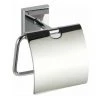 WENKO Porte Papier Toilette Mural Arcole, Dérouleur Papier Toilette Avec Couvercle, Power-Loc® Fixation Sans Perçage, Acier Inox, 14,7x13,5x8 Cm, Brillant 1 WENKO Porte Papier Toilette Mural Arcole, Dérouleur Papier Toilette Avec Couvercle, Power-Loc® Fixation Sans Perçage, Acier Inox, 14,7x13,5x8 Cm, Brillant -WENKO Soldes 16527114 1