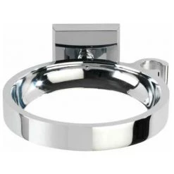 WENKO Porte Sèche-cheveux Mural Laceno, Support Sèche Cheveux Mural Fixation Sans Perçage Power-Loc®, Plastique, 13x5,6x15 Cm, Chromé -WENKO Soldes 16527116 3