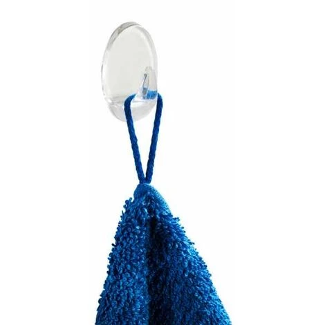 WENKO Crochet Maxi Transparent, Lot De 2 Pièces 4 WENKO Crochet Maxi Transparent, Lot De 2 Pièces – Image 2