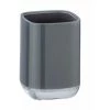 WENKO Porte Brosse à Dent Masone, Gobelet Brosse à Dent, Plastique Sans BPA, 5x10,5x7,5 Cm, Gris 1 WENKO Porte Brosse à Dent Masone, Gobelet Brosse à Dent, Plastique Sans BPA, 5x10,5x7,5 Cm, Gris -WENKO Soldes 16527282 1