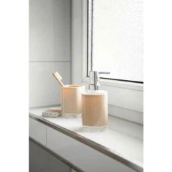 WENKO Porte Brosse à Dent Masone, Gobelet Brosse à Dent, Plastique Sans BPA, 5x10,5x7,5 Cm, Sable 9 WENKO Porte Brosse à Dent Masone, Gobelet Brosse à Dent, Plastique Sans BPA, 5x10,5x7,5 Cm, Sable -WENKO Soldes 16527285 3