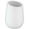 WENKO Porte Brosse à Dents Badi, Gobelet En Céramique à Surface Mate, Gobelet Salle De Bain Pour Le Rangement De Brosses à Dents Et Du Dentifrice, Céramique, Ø 8x11 cm, Blanc Mat 2 WENKO Porte Brosse à Dents Badi, Gobelet En Céramique à Surface Mate, Gobelet Salle De Bain Pour Le Rangement De Brosses à Dents Et Du Dentifrice, Céramique, Ø 8x11 cm, Blanc Mat -WENKO Soldes 16527352 1