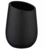 WENKO Porte Brosse à Dents Badi, Gobelet En Céramique à Surface Mate, Gobelet Salle De Bain Pour Le Rangement De Brosses à Dents Et Du Dentifrice, Céramique, Ø 8x11 cm, Noir Mat 2 WENKO Porte Brosse à Dents Badi, Gobelet En Céramique à Surface Mate, Gobelet Salle De Bain Pour Le Rangement De Brosses à Dents Et Du Dentifrice, Céramique, Ø 8x11 cm, Noir Mat -WENKO Soldes 16527361 1