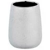WENKO Gobelet Salle De Bain Glimma, Porte Brosse à Dent, Céramique Effet Paillette, Ø 8,5x10,5 Cm, Argenté 1 WENKO Gobelet Salle De Bain Glimma, Porte Brosse à Dent, Céramique Effet Paillette, Ø 8,5x10,5 Cm, Argenté -WENKO Soldes 16527376 1