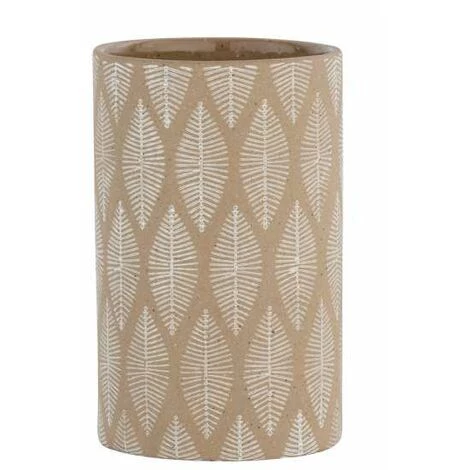 WENKO Porte Brosse à Dent Tupian, Gobelet Salle De Bain, Céramique, Ø 7x12 Cm, Beige 5 WENKO Porte Brosse à Dent Tupian, Gobelet Salle De Bain, Céramique, Ø 7x12 Cm, Beige – Image 3