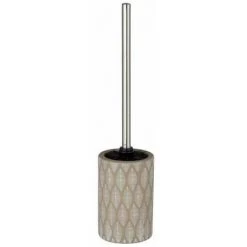 WENKO Porte Brosse WC Tupian, Brosse WC Noire, Céramique, Ø 10x43 Cm, Beige 7 WENKO Porte Brosse WC Tupian, Brosse WC Noire, Céramique, Ø 10x43 Cm, Beige -WENKO Soldes 16527390 2