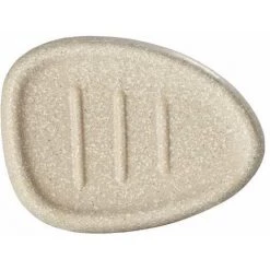 WENKO Porte Savon Céramique, Porte Savon Pion, Céramique, 12,5x2,5x9 Cm, Beige -WENKO Soldes 16527399 3