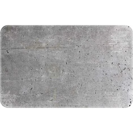 WENKO Tapis De Baignoire Concrete, Tapis De Bain Antidérapant à Ventouses, Plastique Effet Béton, 70x40 Cm, Gris 3 WENKO Tapis De Baignoire Concrete, Tapis De Bain Antidérapant à Ventouses, Plastique Effet Béton, 70x40 Cm, Gris