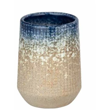 WENKO Porte Brosse à Dent Palace, Gobelet Salle De Bain, Céramique, Ø 7,5x10,5 Cm, Multicolore 3 WENKO Porte Brosse à Dent Palace, Gobelet Salle De Bain, Céramique, Ø 7,5x10,5 Cm, Multicolore