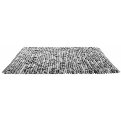 WENKO Tapis De Bain Urdu, Tapis Salle De Bain Anitdérapant, Coton Mélangé, 60x90 Cm, Gris 4 WENKO Tapis De Bain Urdu, Tapis Salle De Bain Anitdérapant, Coton Mélangé, 60x90 Cm, Gris – Image 2
