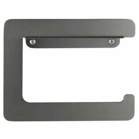 WENKO Dérouleur Papier Toilette Mural Montella, Porte Papier Toilette Mural, Aluminium, 17x14x5,5 Cm, Anthracite 6 WENKO Dérouleur Papier Toilette Mural Montella, Porte Papier Toilette Mural, Aluminium, 17x14x5,5 Cm, Anthracite – Image 4