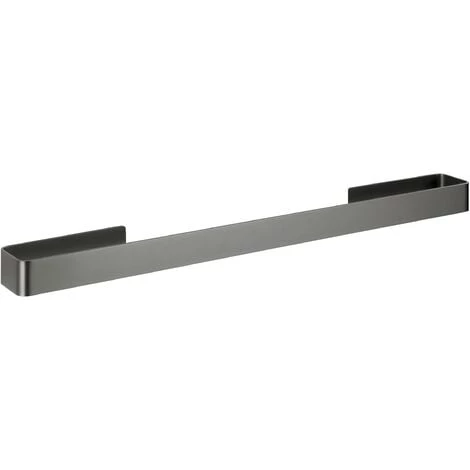 WENKO Porte Serviettes Salle De Bain Mural Montella, Barre Porte Serviette Salle De Bain Murale, Aluminium, 61x4x6 Cm, Anthracite 3 WENKO Porte Serviettes Salle De Bain Mural Montella, Barre Porte Serviette Salle De Bain Murale, Aluminium, 61x4x6 Cm, Anthracite