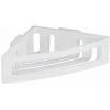WENKO Etagère D'angle De Douche Murale Bralia, Panier D'angle De Douche Fixation Sans Perçage Power-Loc®, Plastique, 34,5x8,5x19,5 Cm, Blanc 1 WENKO Etagère D'angle De Douche Murale Bralia, Panier D'angle De Douche Fixation Sans Perçage Power-Loc®, Plastique, 34,5x8,5x19,5 Cm, Blanc -WENKO Soldes 16527597 1