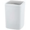WENKO Petite Poubelle Salle De Bain Barcelona, Poubelle à Couvercle Basculant, Capacité 8.5L, Plastique Incassable Sans BPA, 20,5x28,5x20,5 Cm, Blanc 1 WENKO Petite Poubelle Salle De Bain Barcelona, Poubelle à Couvercle Basculant, Capacité 8.5L, Plastique Incassable Sans BPA, 20,5x28,5x20,5 Cm, Blanc -WENKO Soldes 16527617 1