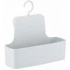 WENKO Panier De Douche à Suspendre Barcelona, Etagère De Douche à Suspendre, Plastique Sans BPA, 26x24x9 Cm, Blanc -WENKO Soldes 16527618 1