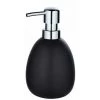 WENKO Distributeur Savon Liquide Céramique Polaris, Capacité 390 Ml, Céramique, 9,5x16x9 Cm, Noir Mat 2 WENKO Distributeur Savon Liquide Céramique Polaris, Capacité 390 Ml, Céramique, 9,5x16x9 Cm, Noir Mat -WENKO Soldes 16527649 1