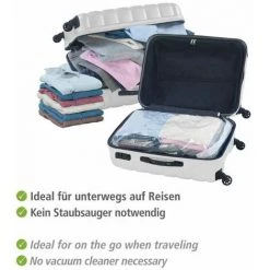 WENKO Housse De Rangement Sous Vide Pour Valise, Roll M, 70x50 Cm -WENKO Soldes 16527688 4