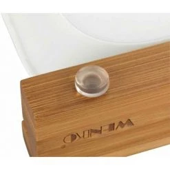 WENKO Planche à Decouper Avec Récuperateur Bruno, Planche à Découper Bambou Avec Compartiment Amovible, Bambou, 35x4x25 Cm, Marron 9 WENKO Planche à Decouper Avec Récuperateur Bruno, Planche à Découper Bambou Avec Compartiment Amovible, Bambou, 35x4x25 Cm, Marron -WENKO Soldes 16527773 3