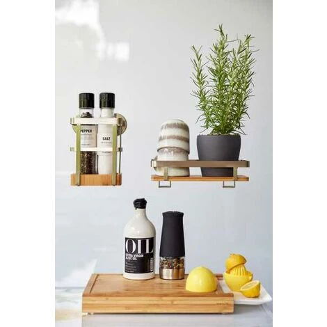 WENKO Planche à Decouper Avec Récuperateur Bruno, Planche à Découper Bambou Avec Compartiment Amovible, Bambou, 35x4x25 Cm, Marron 7 WENKO Planche à Decouper Avec Récuperateur Bruno, Planche à Découper Bambou Avec Compartiment Amovible, Bambou, 35x4x25 Cm, Marron – Image 5