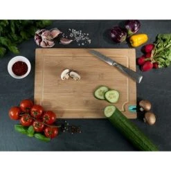 WENKO Planche à Découper Bois Avec Aiguiseur De Couteaux M 11 WENKO Planche à Découper Bois Avec Aiguiseur De Couteaux M -WENKO Soldes 16527801 5