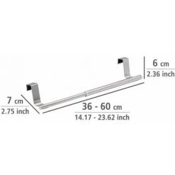 WENKO Barre Porte-serviettes De Porte Télescopique 10 WENKO Barre Porte-serviettes De Porte Télescopique -WENKO Soldes 16527810 4