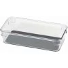 WENKO Organiseur De Tiroir Long S, Rangement Tiroir, Plastique De Haute Qualité, 9x18.5x4.5cm, Transparent 1 WENKO Organiseur De Tiroir Long S, Rangement Tiroir, Plastique De Haute Qualité, 9x18.5x4.5cm, Transparent -WENKO Soldes 16527908 1